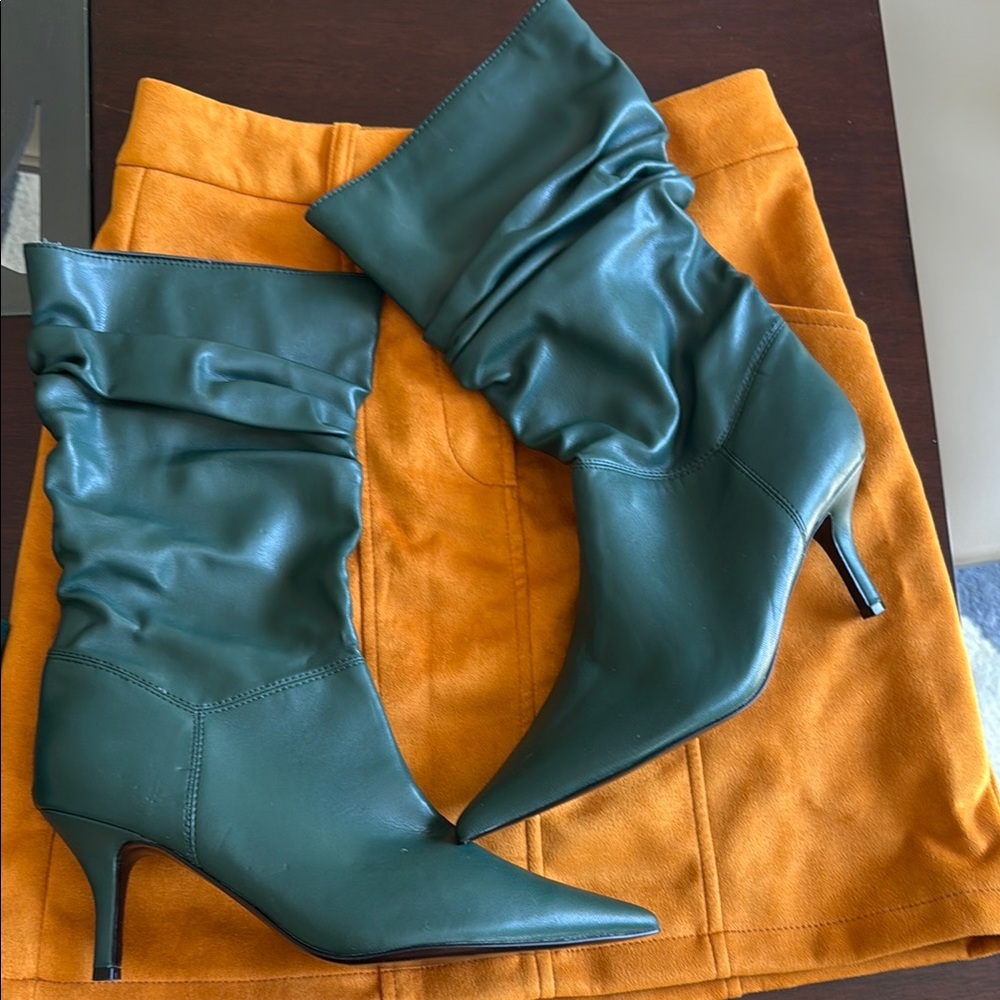 Marc Fisher Emerald Green Boots Women’s 8